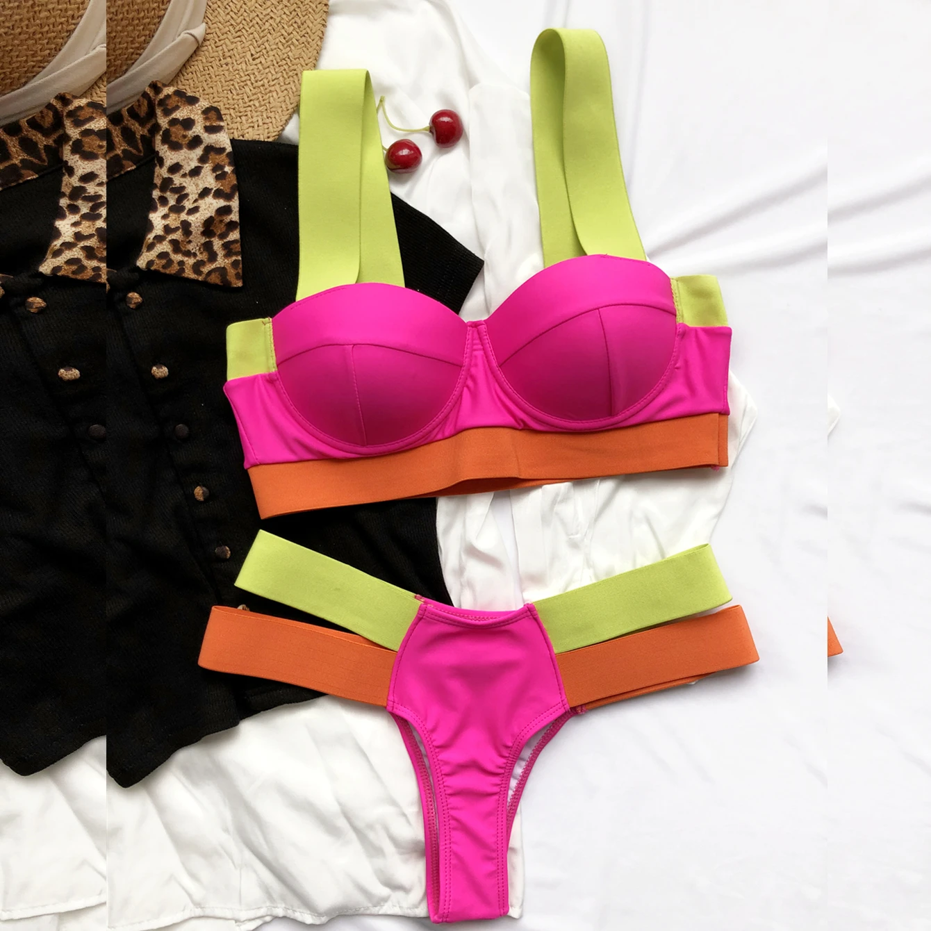 

Sexy Swimsuit Snakeskin Bikini Mature Ladies Swimwear Female Sexy Swimwear Women Swimming Suit Plavky Swimsuit Women Mini Bikini