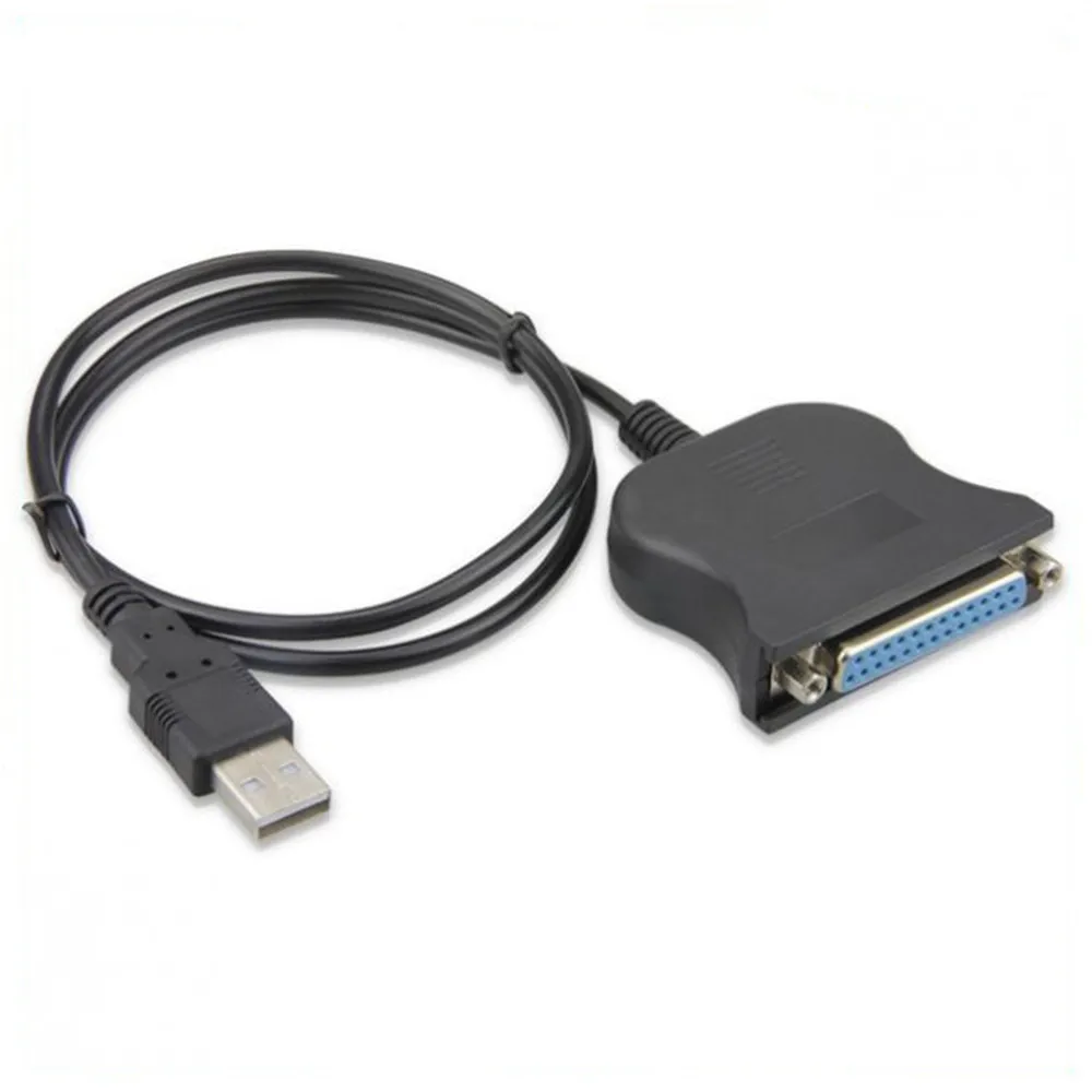 USB 2 0 к DB25 женский порт печати конвертер Кабель LPT адаптер кабель черный |