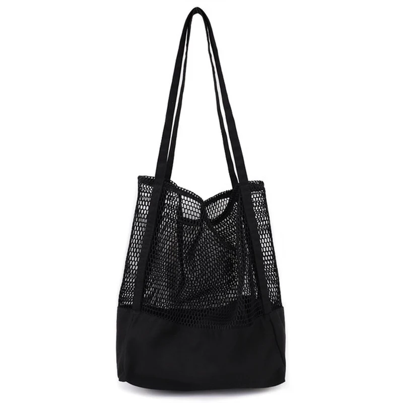 Новая Сетчатая Сумка для шопинга многоразовые сумки сумка хранения фруктов