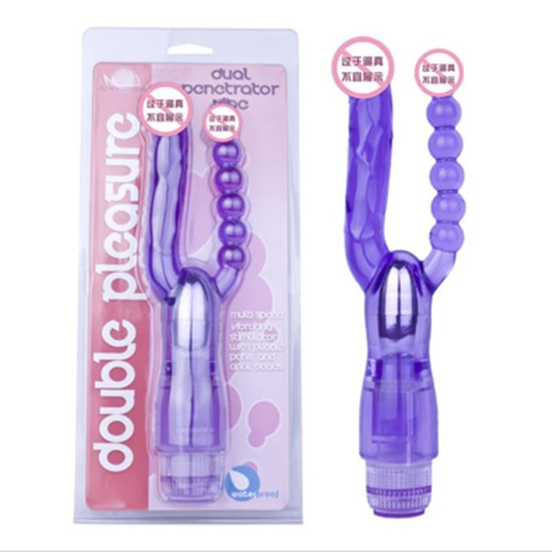 G-spot Anal Plug And Vibrator Rechargeable Dildo Double Penetration Sex Toys For Women Clit Stimulator Fidget Toy Female | Красота и