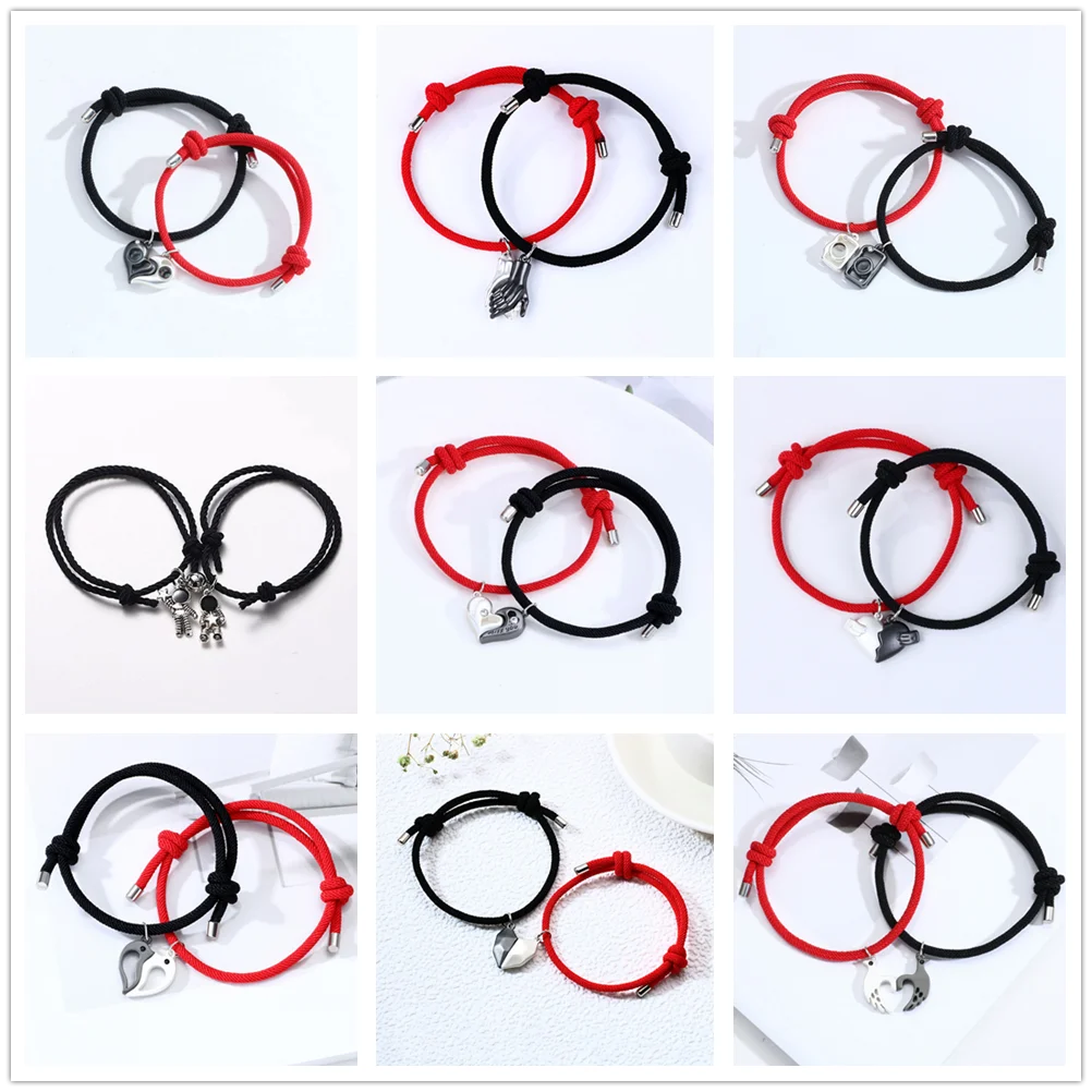 Браслет с подвеской в виде астронавта для мужчин и женщин притягивающий