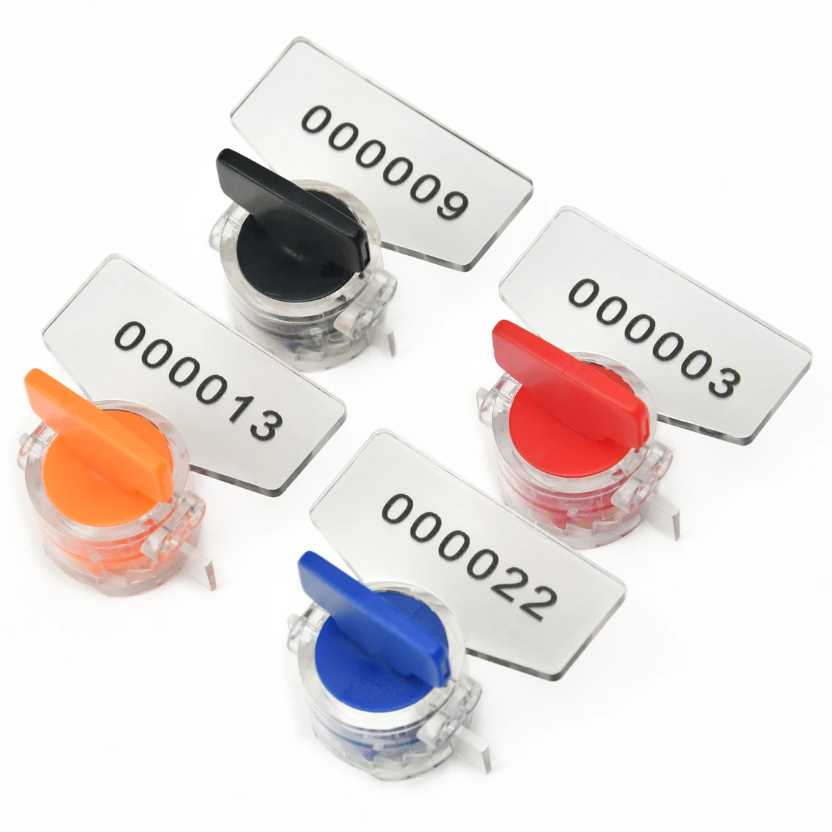 

500 Tamper Meter Seal Security Utility Twist Plastic Meter Seal for Water Meter Electric Gas