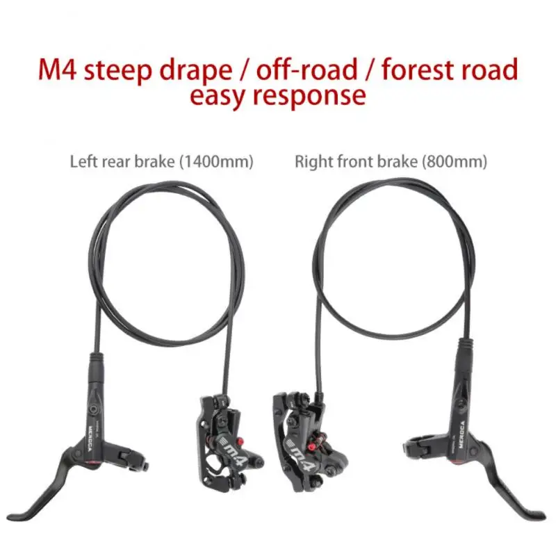 

MTB Bike Hydraulic Oil Disc Brake Set Rotor Caliper Right Front Left Rear Bicycle Scooter Cycling Parts Cycling Accessories.