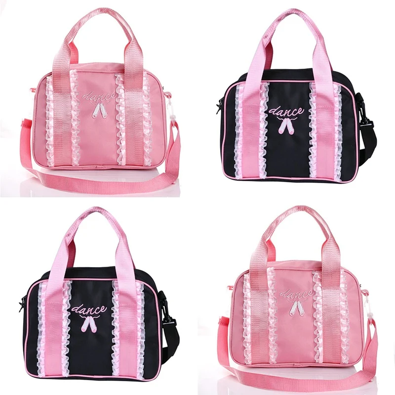 Сумка на плечо для балета и танца кружевные милые сумки девочек сумка танцев в