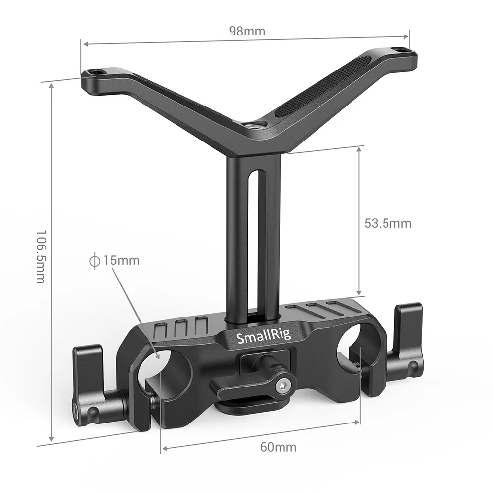 SmallRig 15 мм LWS универсальная поддержка объектива для цифровой зеркальной камеры Y