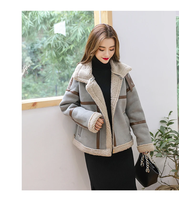 Fv3511 2019 новая осенне-зимняя женская модная повседневная теплая куртка женские