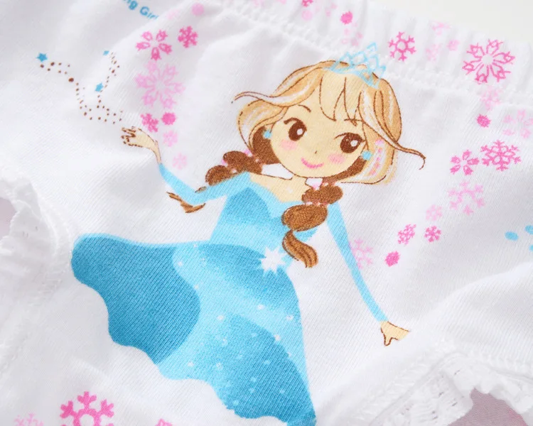 2 шт./партия модные детские трусики трусы для девочек нижнее белье милые с