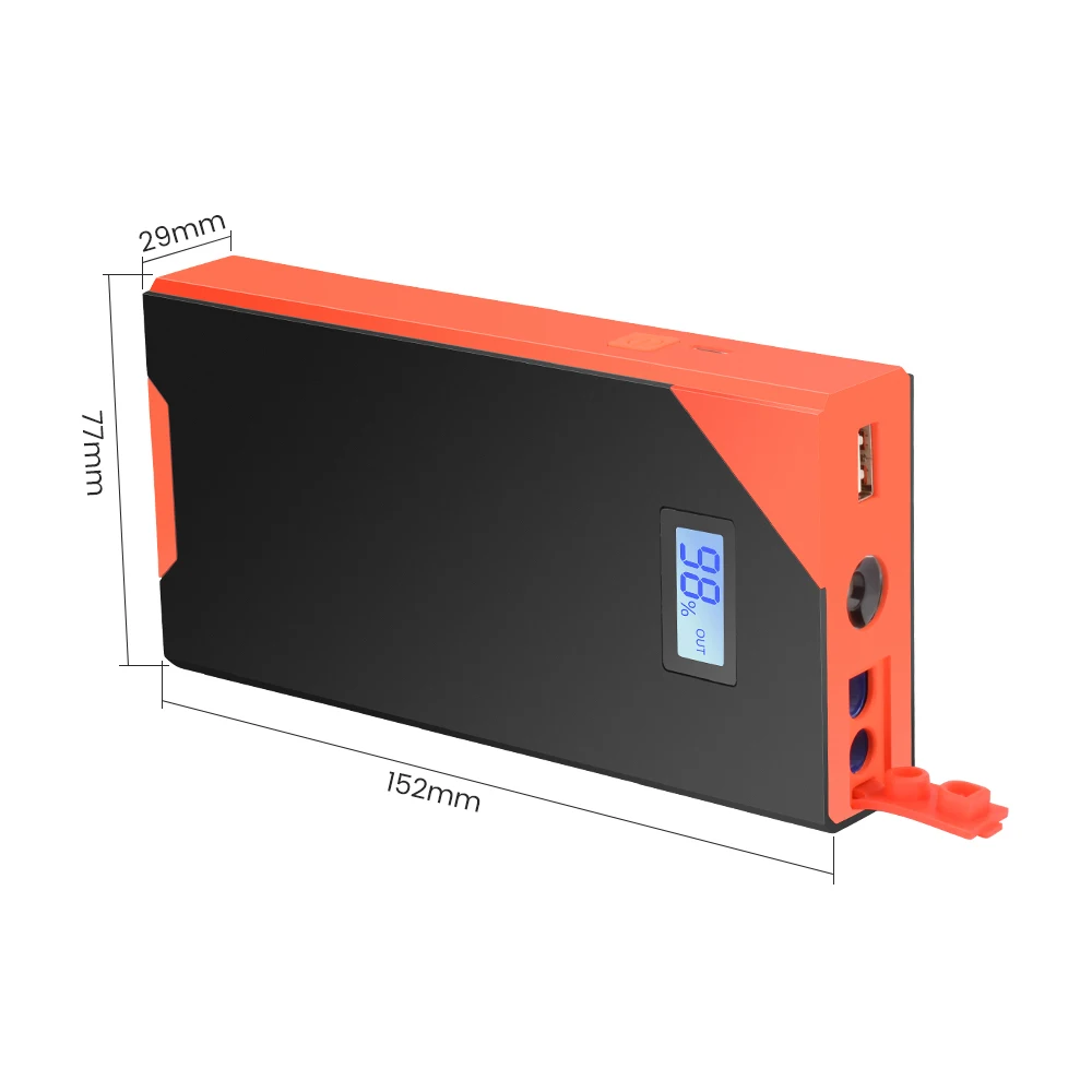 

AOSHIKE Booster Jump Starter For Car 12V Power 12000MAH Bank Battery Charger Emergency Starting Device for 6L GAS Flash Lighther