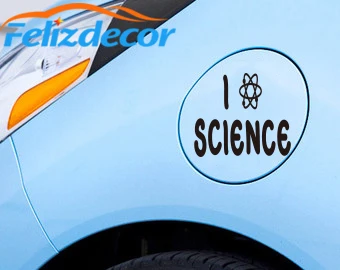 I Atom Science любовь исследование работы автомобиля кузова наклейки для окна двери