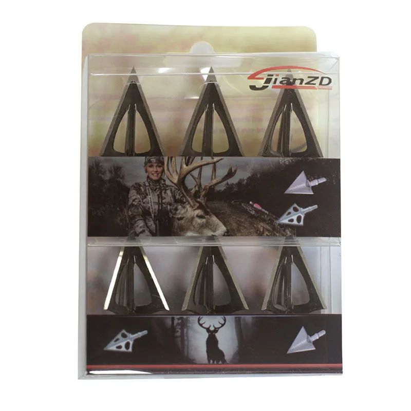 

100 Grai Hunting Crossbow Arrow BroadHead with 3 Fixed Blades Arrow Head Used As Archery Bow and Arrow Hunting Free Shipping