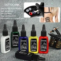 6pc 20ml tattoo ink set tattoo pigment inks painting permanent makeuptattoo paints supplies for eyebrows body beauty tattoo art