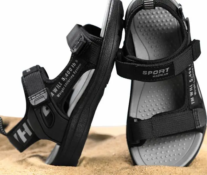 

Сандалии детские дышащие, мягкая удобная Уличная обувь для мальчиков, пляжные легкие, летние