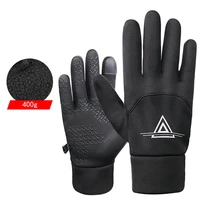 mtb road bike full finger gloves bicycle glove touchscreen thermal warm outdoor hiking camping motorcycle winter cycling gloves