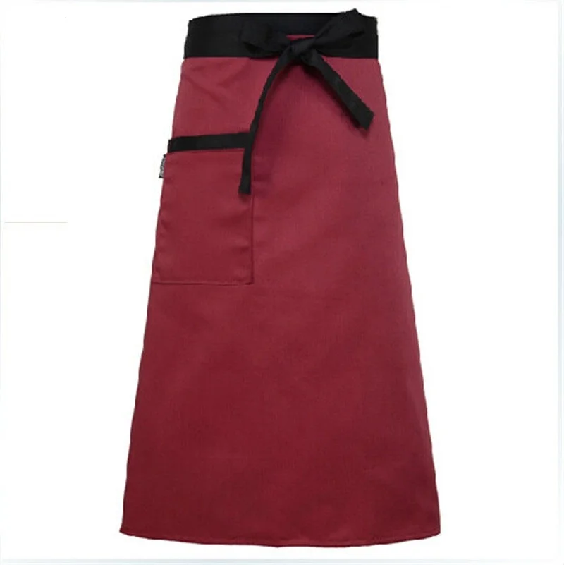 Apron2 Ресторанный пиджак шеф-повара с длинным рукавом, Кухонное пальто повара для мужчин и женщин, униформа официанта для отеля, пекарни, рабочая одежда - Цвет: Apron2