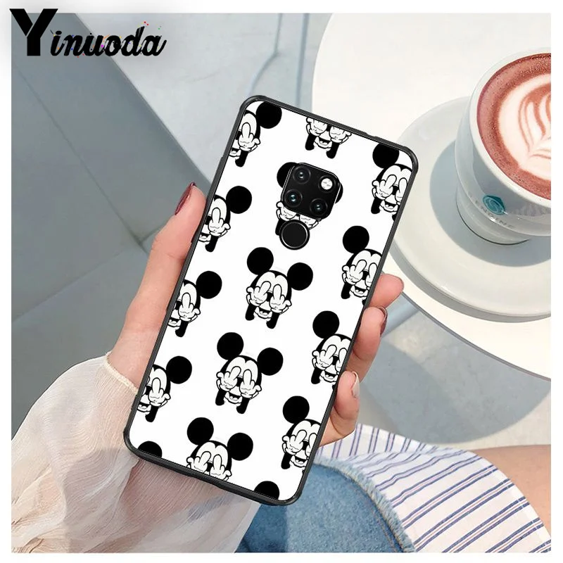 Мягкий силиконовый чехол для телефона Yinuoda с Микки Маусом из ТПУ huawei mate10 Pro mate 20
