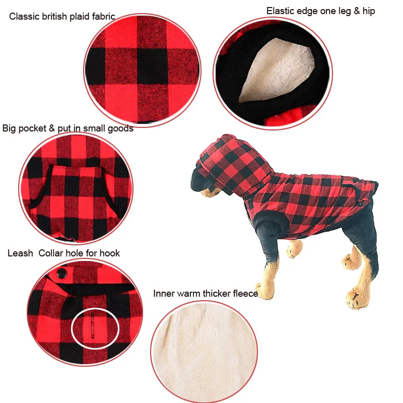 Зимнее пальто для собак толстая флисовая куртка одежда толстовка в британском