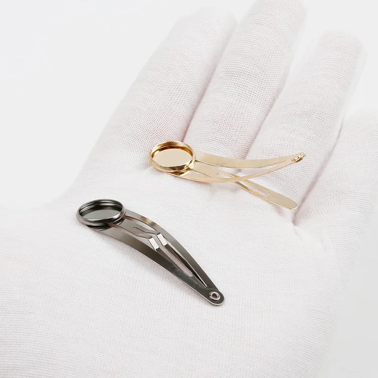 200 шт. шесть цветов заколки для волос сделай сам женские металлические серебряные