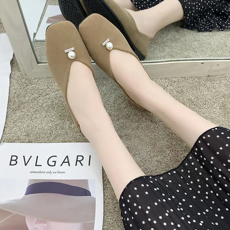 2021 Women Flat Shoes Round Toe Slip on Oxford Shoes Woman Soft Leather Women Shoes Sneakers Women Zapatillas Mujer