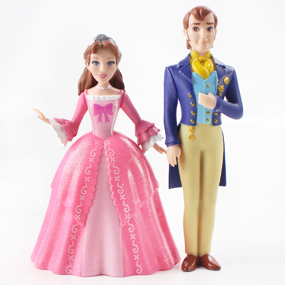 

8cm-14cm 5pcs/lot Princess Sophia Figure Toys Prince James Princess Amber King Roland Queen Miranda Model Dolls