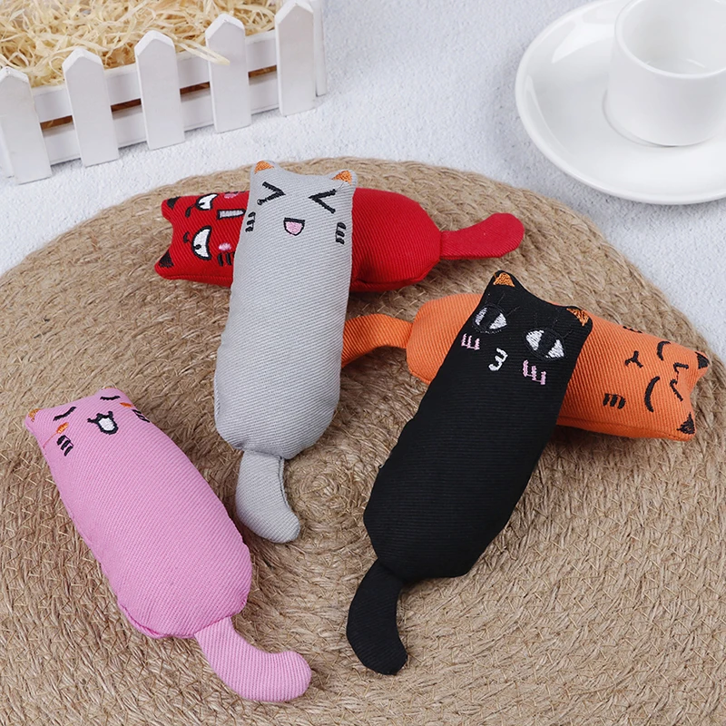 1 шт. игрушки для жевания кошек милая Подушка Интерактивная домашних животных