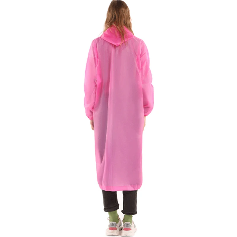 2021 Raincoat Women Men Impermeable Thickened Waterproof Tourism Outdoor Hiking Rain Poncho Hooded Coat | Дом и сад