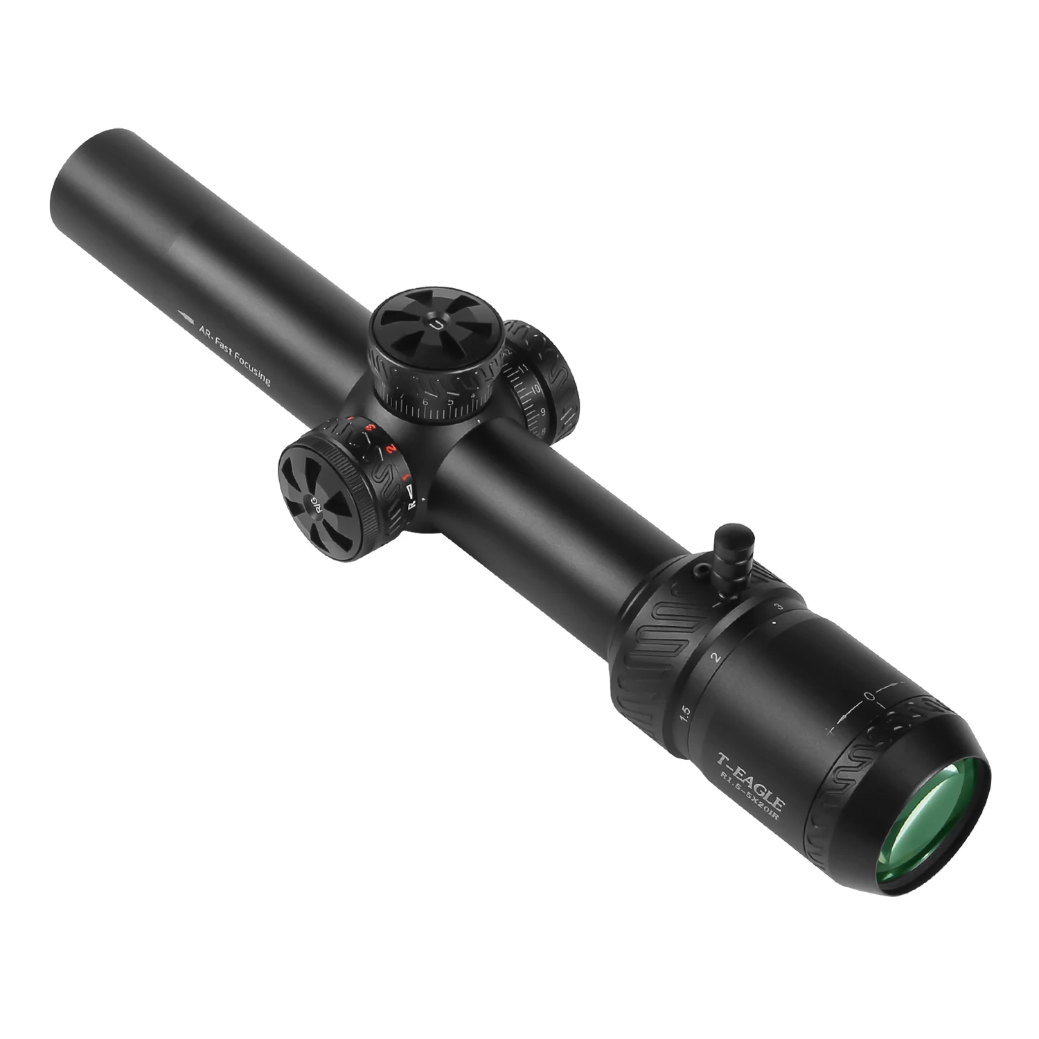 Прицел TEAGLE R 1 5-5X20 сетка HK для пневматического оружия страйкбола охотничьего
