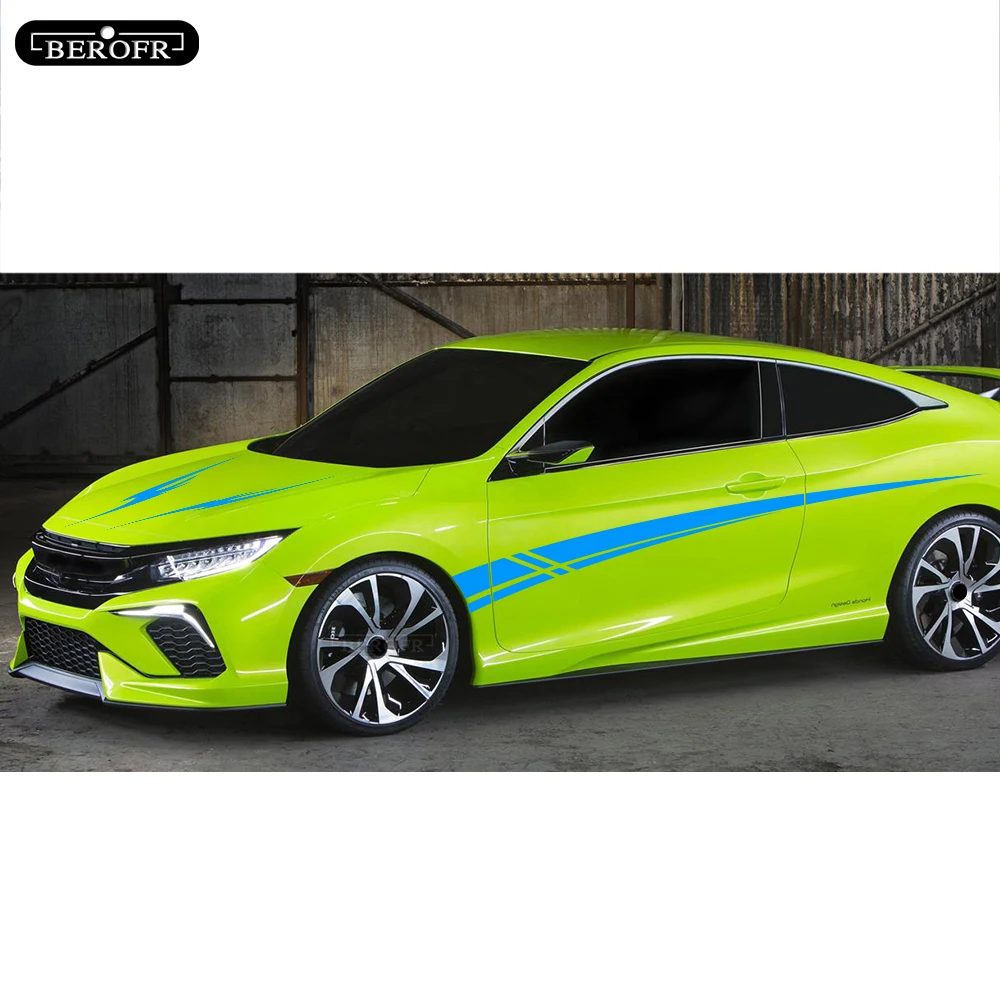 Накладка на капот автомобиля и двери наклейка кузов виниловой пленки наклейки