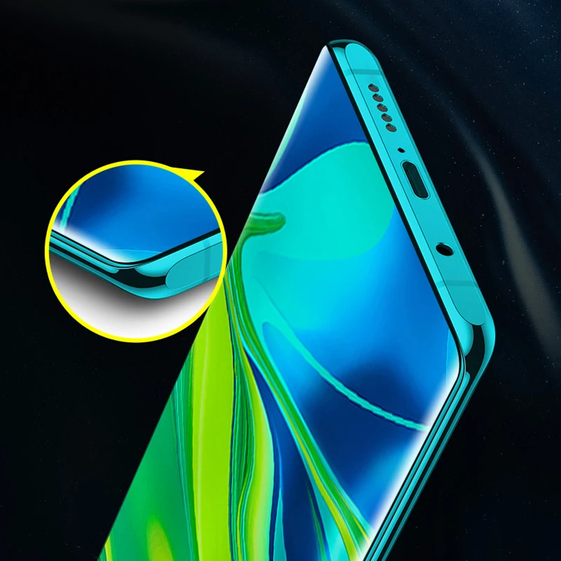 Закаленное стекло с УФ-клеем для Xiaomi Mi Note 10 CC9 Pro защитная пленка экрана жидким