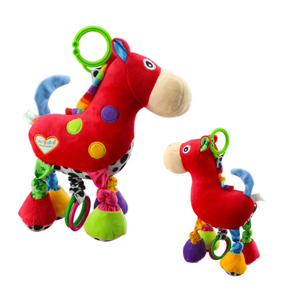 

Infant Baby Musical Toys Plush Donkey for Pushchair Pram Car Seat