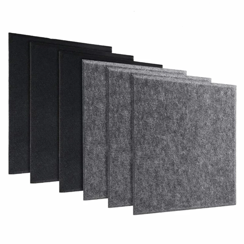 

6 Pcs Sound-Absorbing Panels,Sound Insulation Panels,Noise Shock-Absorbing Foam,Acoustic Treatment for Recording Studios
