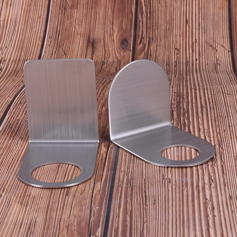 Настенный держатель вешалка из нержавеющей стали для дозатора геля и