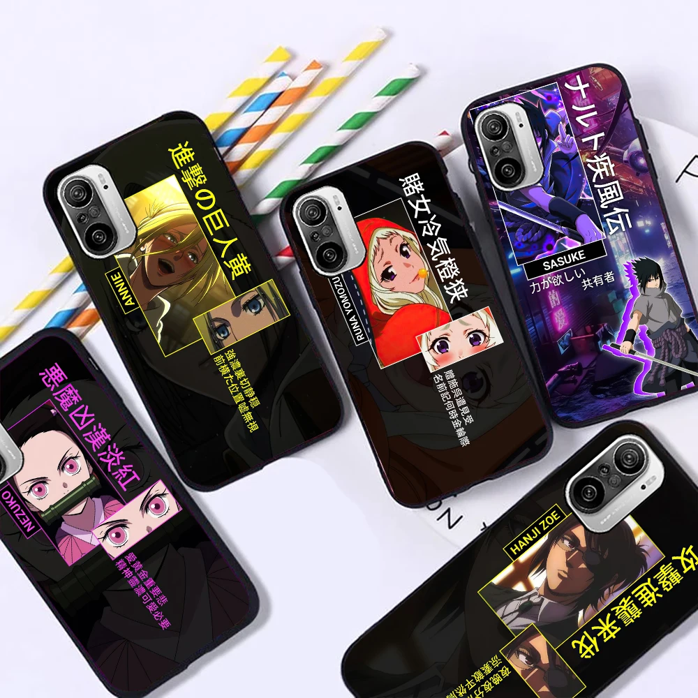 

Japan Anime Demon Slayer Phone Case For Xiaomi Redmi K20 K30 K40 Pro Plus For K20 K30 K40 Funda Carcasa Soft Back Cover Tokyo