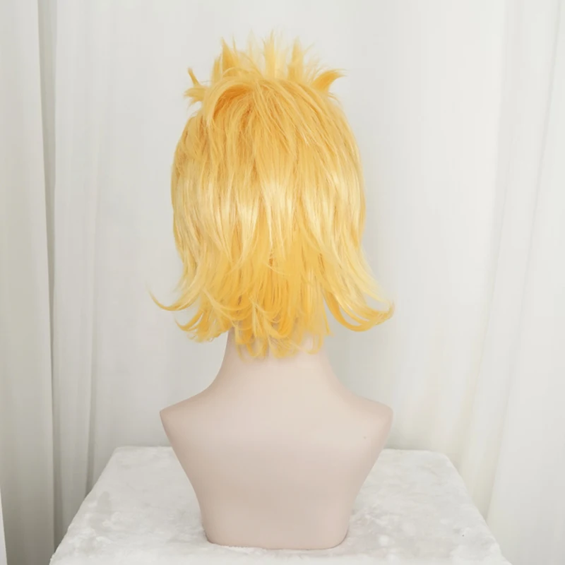 С героями из мультфильма Мой герой Mirio Toogata миллионов Косплэй парик Boku без большой