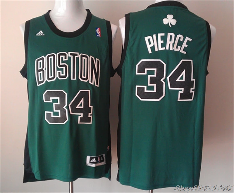 

NBA Boston Celtics #9 Rajon Rondo Basketball Jerseys #5 #34 Paul Pierce #20 Ray Allen Swingman Jersey NBA Men's Jerseys