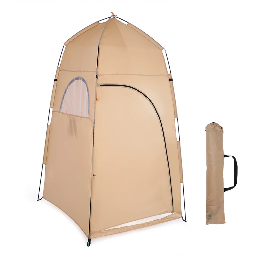 

Portable Outdoor Camping Tent Shower Bath Changing Fitting Room Tent Shelter Camping Beach Privacy Toilet Camping Tent
