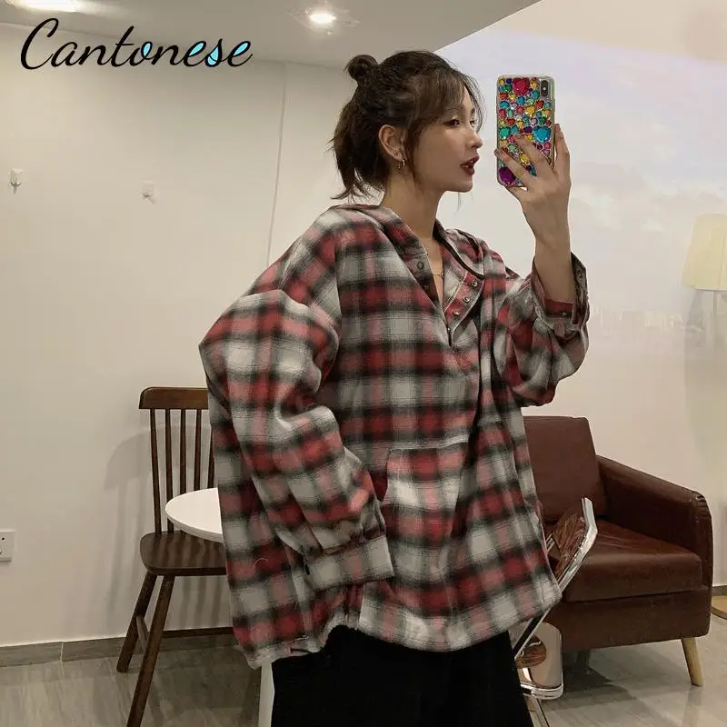 

Plaid Coat Woman Jacket Woman Coat Women's Winter Jackets Red Black Jacket