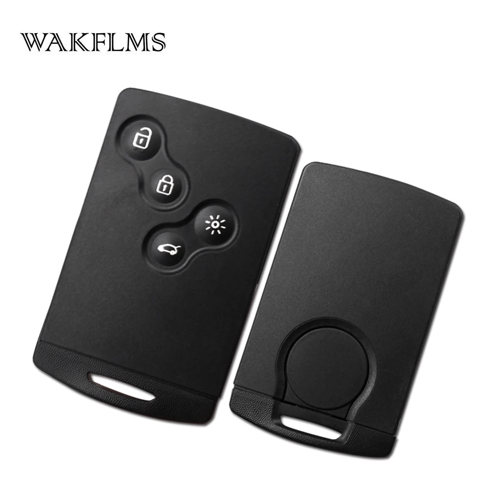 Умный пульт дистанционного управления с 4 кнопками 433 МГц чип PCF7952 для Renault Koleos