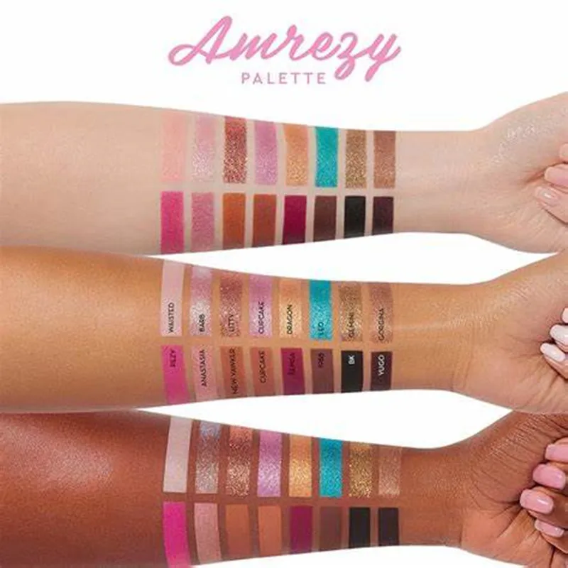

Professional 14 Colors Eyeshadow Makeup Palette Matte Shimmer Glitter Eyeshadow Pallet High Pigmented Long Lasting Amrezy