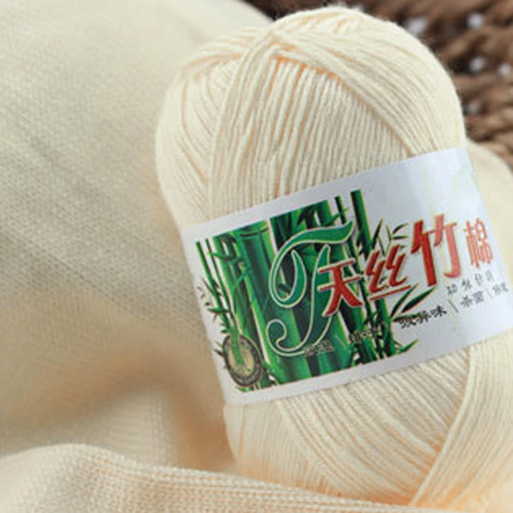 Milk white WITUSE 11,11, акция, распродажа, 21 цвет, мягкая натуральная шерстяная хлопковая пряжа для одежды, свитер, ручная вязка, моток, вязание крючком - Цвет: Milk white