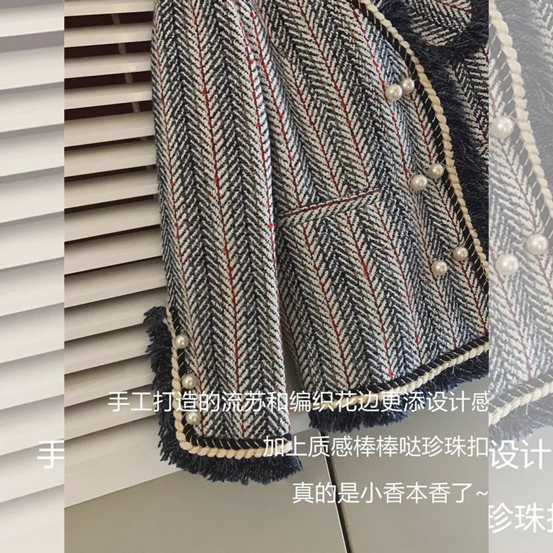 Весна 2021 маленькое пальто в стиле ретро женская одежда онлайн-стиле Rac | Женская