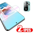 Гидрогелевая пленка для Xiaomi Redmi Note 10 Pro 10S 1-2 шт., Защитная пленка для экрана камеры redmi note 10 pro max, пленка