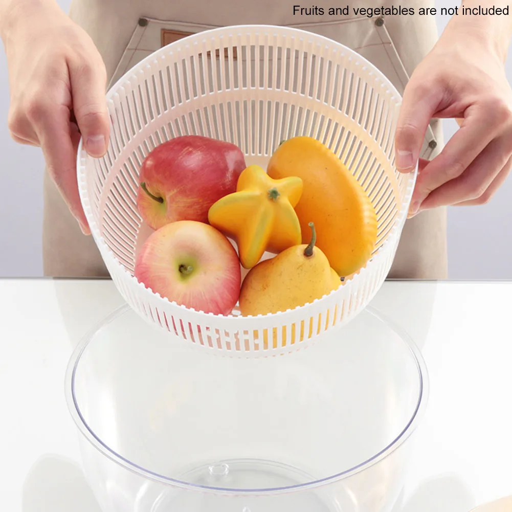 Салатный Спиннер салат большая емкость быстрая сушка вращающиеся кухонные