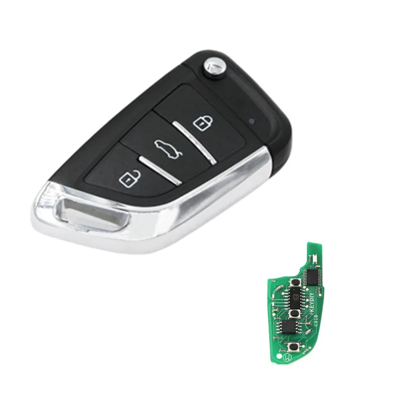 

key NB29-3 keyDIY universal 3 button remote key Multifunction for KD900 KD900+ URG200 KD-X2 5 functions in one key