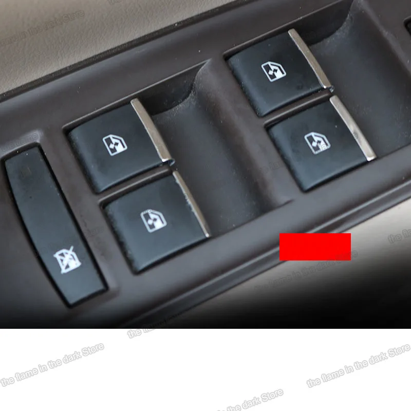 Lsrtw2017 планки с кнопками управления окном автомобиля из нержавеющей стали для Buick