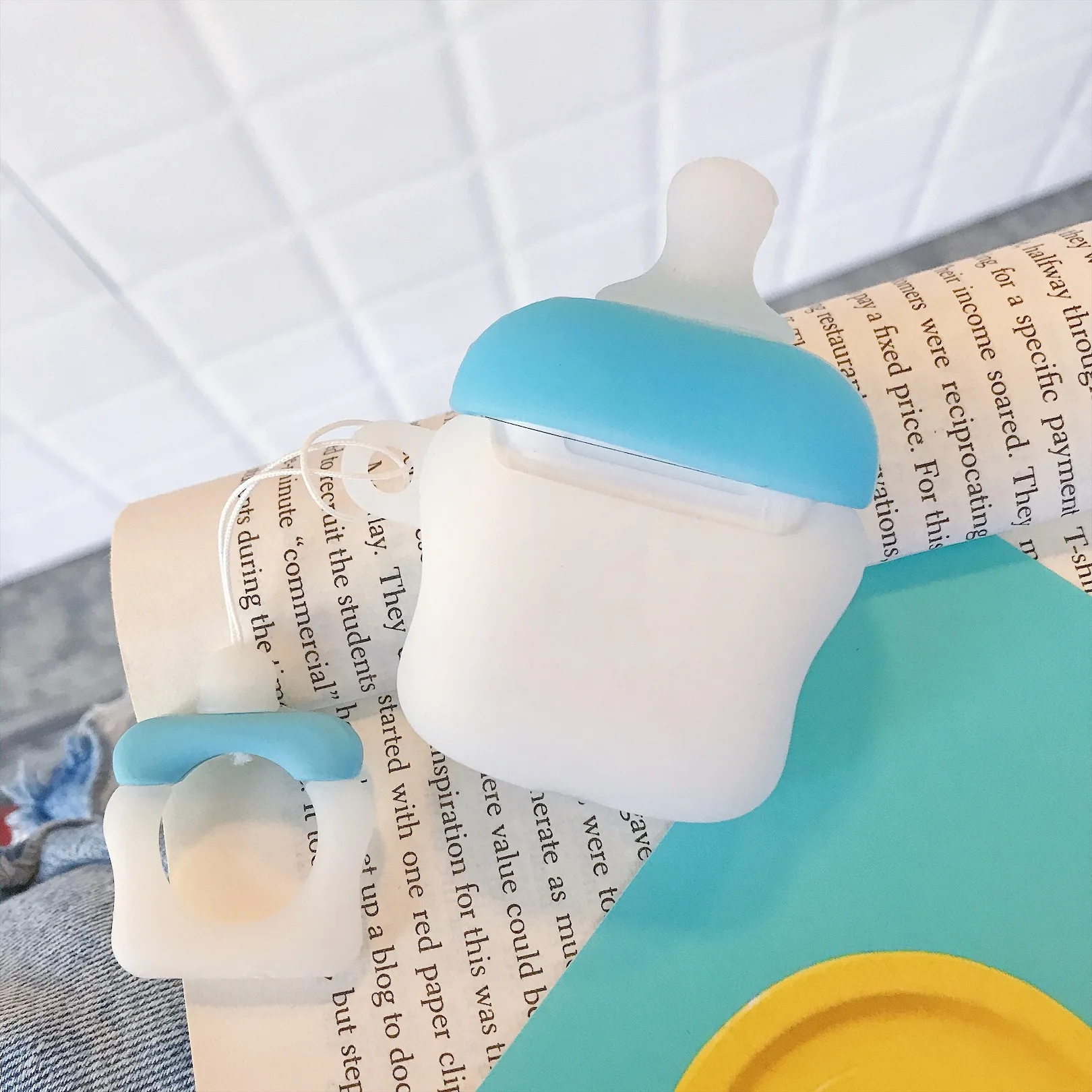 7 Новые Мультяшные беспроводные bluetooth наушники чехол для Apple AirPods силиконовые зарядки наушники Чехлы для Airpods 2 защитный чехол - Цвет: 7