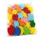 Разноцветные губки в ассортименте, 24 шт., детская картина сделай сам, художественное ремесло, развивающая игрушка