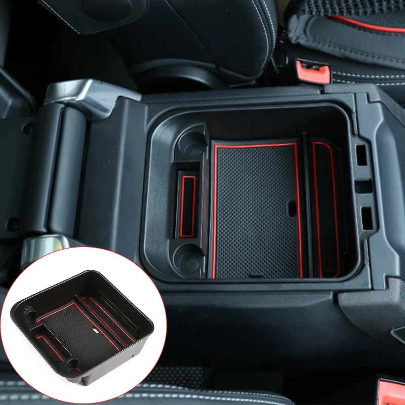 

For Land Rover Discovery 4 LR4 2010-2016 ABS Plastic Car Central Storage Box Door Phone Glove Armrest Box Accessories