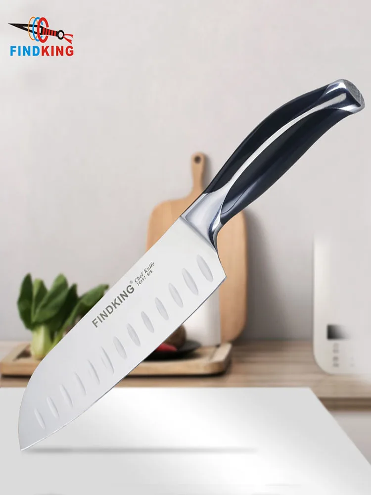 7.5 inch Findking высококлассный кухонный нож для нарезки 440c качество японский 7,5 ''дюймовый измельчитель мороженого мяса ножи лосося Нож филейный - Цвет: 7.5 inch
