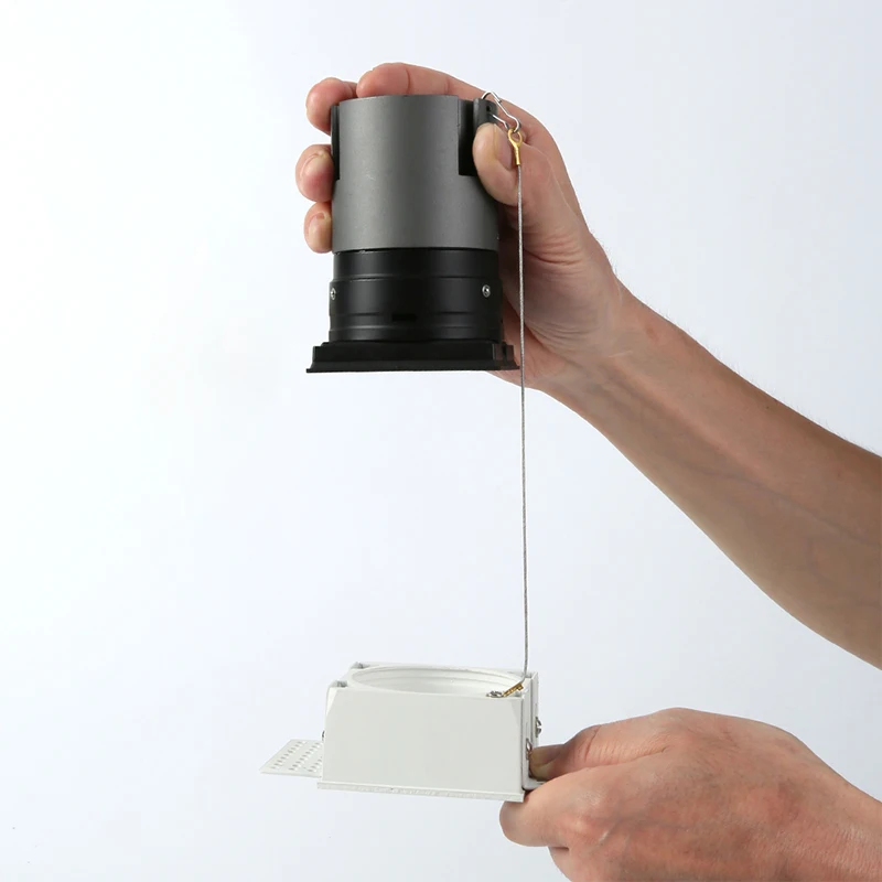 Квадратный светодиодный светильник Aisilan с двойной панелью антибликовый