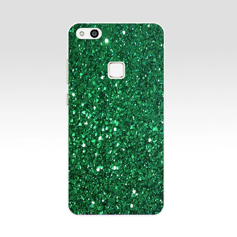 321 красивый изумрудно зеленый блестящий Мягкий силиконовый чехол из ТПУ для huawei